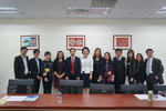 Đại học Hùng Vương đến tham quan trường 越南富壽省雄王大學參訪
